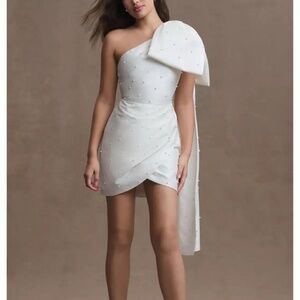 Sachin & Babi pearl bow dress